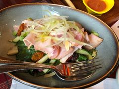 波尔凯塔火腿菠菜色拉-杭州西子湖四季酒店-WL BISTRO西湖餐厅(灵隐路店)