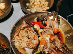 -草家酱蟹炭火烤肉店(珲春南路一店)