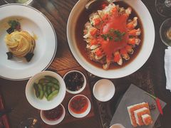 花雕肉碎蒸膏蟹-广州柏悦酒店·悦景轩·粤菜餐厅