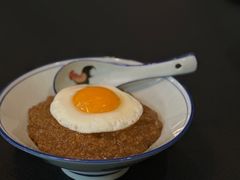 窝蛋免治牛肉饭-左记港食(融科天城店)