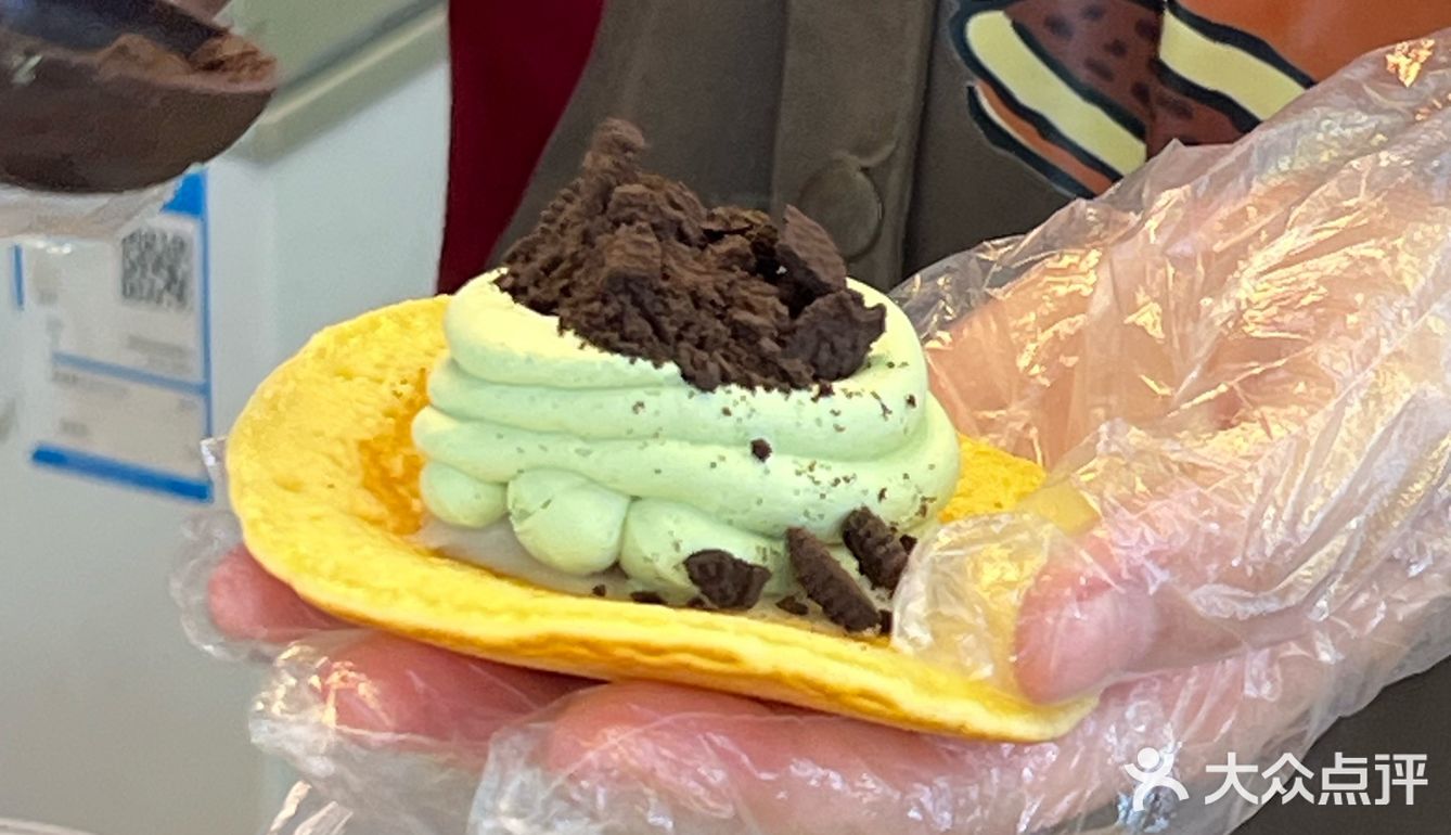 不愧是龙洞排队王！！美味的铜锣烧🥯！！