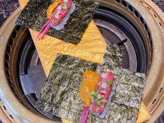 海胆生牛肉手卷-老乾杯和牛烧肉(王府中环店)