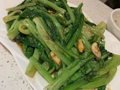 鼓蒜炒油麦菜-又一间茶点轩(百汇广场店)