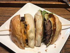 双层焦香和牛芝士汉堡-盐说Salt Talk北美风味西餐厅(海上世界店)