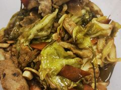 泡菜炒里脊肉-土菜水饺村(宁夏路店)