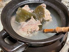 海带炖排骨汤-绿茶餐厅(松江万达店)