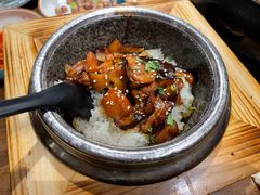 -明洞阿姨·韩式酱蟹烤肉·创意料理(三元桥店)