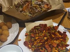-天盛海鲜烧烤大排档·本地小海鲜·牟平腿穗子(幸福店)