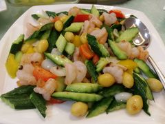 翡翠百合炒虾仁-今生友约酒家(大石城店)