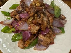 姜葱炒鸡-老兵牛蹄店(下沙店)