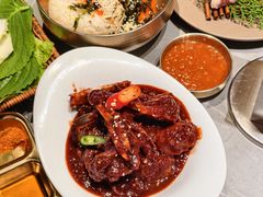 -草家酱蟹炭火烤肉店(珲春南路一店)