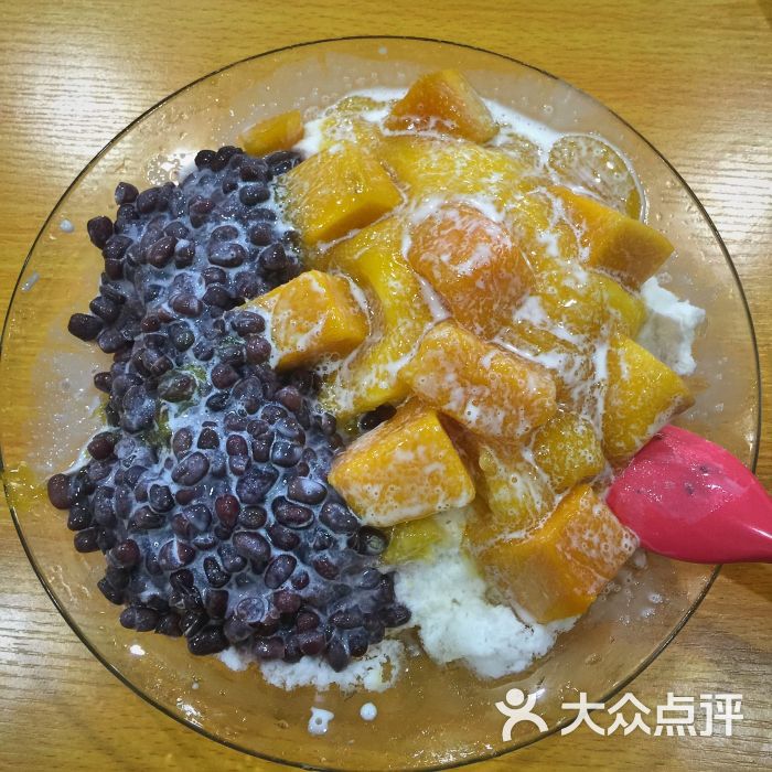 芒果红豆冰