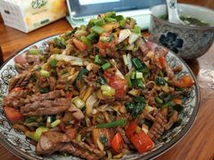 鸡肠腰花炒面-跃跃鸡肠面(人民北路店)