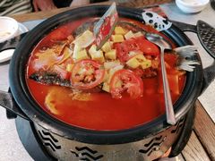 -探鱼·鲜青椒爽麻烤鱼(天河优托邦店)