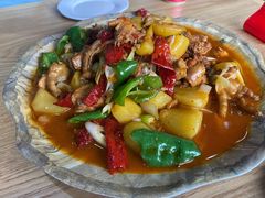 新疆大盘鸡-疆湖新疆拌面馆(望京店)