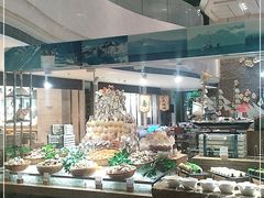 自助取餐区-广州希尔顿逸林酒店-OPEN開·全日制餐厅·海鲜·小火锅·自助餐(东风路店)