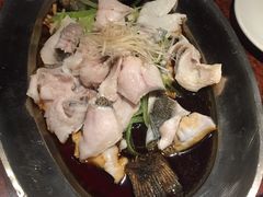 明火鲈鱼-绿茶餐厅(蓝色港湾店)