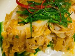 沙茶秋葵牛百叶-尚一汤 广东炖汤(金桥国际店)