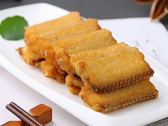 干炸东海黄金带鱼-西湖春天(中州店)