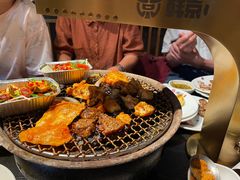 -韩京炭火烤肉自助料理(柯桥万达店)