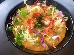 藏红花意大利烩饭配香料龙虾-AZUL by FUEL蓝色·法式酒馆(琶醍店)