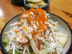 蟹籽沙律-隐炉和牛烧肉店(群力店)