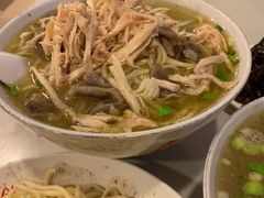 鸡丝鸡肫面-民间老鸡汤面馆(中山北路店)