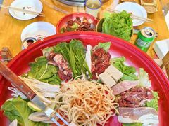 -陈叉子钢盆烤肉(中原万达店)