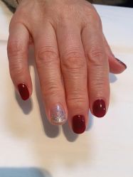 -孔雀手美甲美睫护理