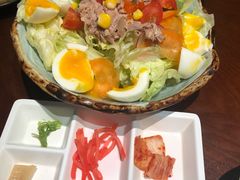 金枪鱼溏心蛋蔬菜沙拉-二丁目食堂(铁西万象汇店)
