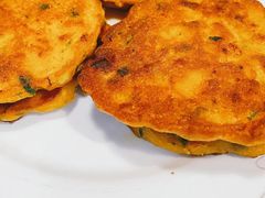 玉米面菜饼子-烤肉宛饭庄(北新桥店)