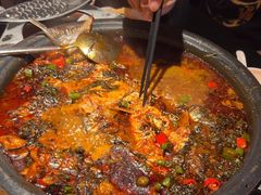 -探鱼·鲜青椒爽麻烤鱼(广州花都来又来店)