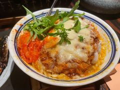 猪排咖喱芝士焗饭-山葵家·创意料理(万象汇店)