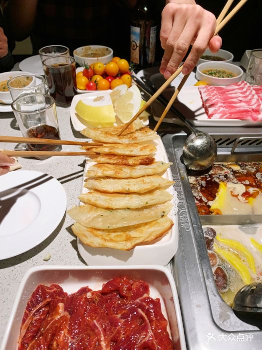 海底捞火锅(房山天街店)葱味飞饼图片 - 第10张