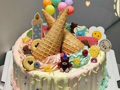 -大麦嘉动物奶油生日蛋糕(军分区新建北路店)