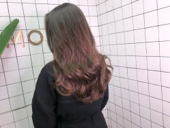点击看大图 -COMO SALON 烫染可茉发型