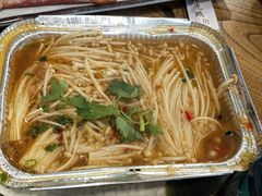 锡纸海鲜金针菇-大壮家原味烤肉(兴华北街店)