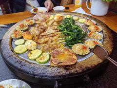 -老姐石板烧烤+铜炭火锅(总店)