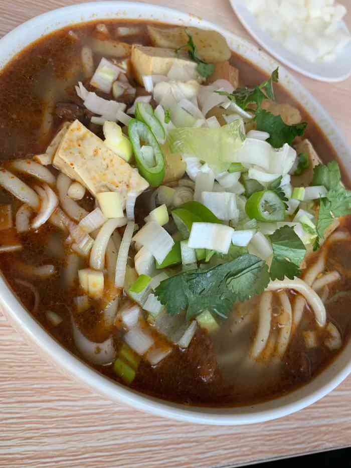 延长原汁饸饹-"地方位于延安市火车站旁,每次到火车站都喜.