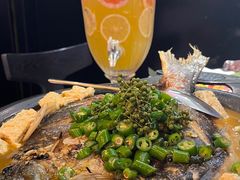 -探鱼·鲜青椒爽麻烤鱼(银泰城店)