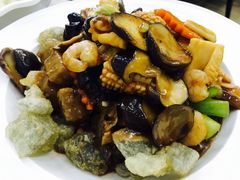 三鲜焖子-捏上开口笑海鲜水饺(台山街店)