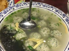 农家菜丸子-赵记煎饼卷大葱(东岳店)