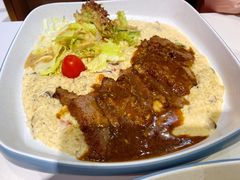 牛排蘑菇意式烩饭-柠檬树茶餐厅(海雅缤纷城店)