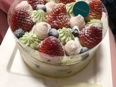 牛奶草莓抹茶千层-36cake生日蛋糕·下午茶(南山店)