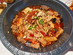 水煮牛肉千层肚-江湖小牛·水煮牛排火锅(欧亚新生活购物广场店)