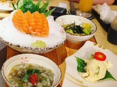 三文鱼刺身-日葵 大阪烧ひまり(仙霞路店)