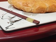 叉烧煎大饼-得利古月庄早茶