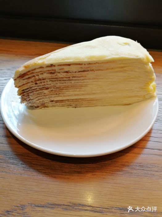 peets coffee皮爷咖啡(东湖路店)原味千层蛋糕图片 - 第1479张