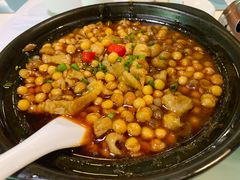烂豆肥肠煲-付掌柜在成都·热炒砂锅集(金禾店)