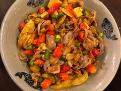 酸辣炒鸡杂-潇湘阁(望京SOHO店)